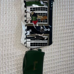 Harrods | Coated Canvas Makeup Bag + Coin Purse Duo